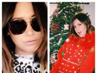 Modelka, herečka a v neposlednom rade speváčka Ashley Tisdale ozdobila svoj stromček takisto do červenej