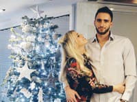 Tohtoročné Vianoce boli pre krásnu blondínku o niečo výnimočnejšie