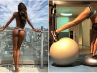 Modelka Izabel Goulart a jej vypracovaný zadok