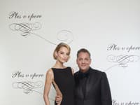 Topmodelka Michaela Kocianová s modelingovým guru Sašom Jánym