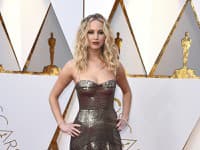 Herečka Jennifer Lawrence stavila na trblietky 