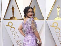 Herečka Salma Hayek pôsobila ako indická princezná