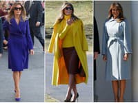 Prvá dáma Melania Trump svoj šatník príjemne oživila