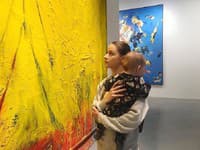 Návšteva galérie s malou Izabelou je pre Barbaru samozrejmosťou
