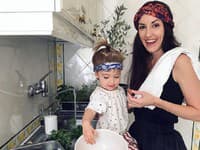 Tamara Heribanová so svojou dcérkou vždy niečo ukuchtí