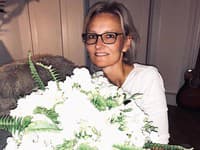 Modelka Michaela Kocianová prekvapila svoju maminu krásnou kyticou