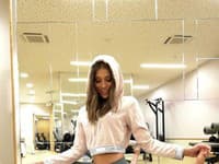 Moderátorka Fashion TV Jasmina Alagič na svojom tele tvrdo pracuje