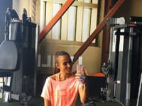 Aj tanečnica Natália Glosíková si na cvičenie nájde čas naozaj vždy a nie je tréningu, pri ktorom by nemala úsmev na perách