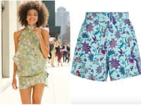 Floral print môže v spodnej časti vášho tela zviditeľniť celý váš outfit