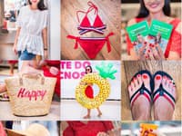 Každá plážová výprava sa začína nákupom trendy výbavy