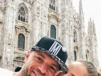 Ivana si výlet do Talianska užíva so svojim manželom