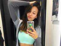 Oblečenie na cvičenie si Dominika veľmi starostlivo vyberá