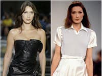 Prirodzene lesklé dlhé hnedé vlasy či pekne krojené pery majú Carla a Bella tiež spoločné