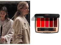 Paletka červených odtieňov Chanel La Palette Caractere je doplnená o tmavšie tóny siahajúce k čokoládovej hnedej