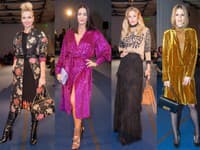 Mikloško predstavil kolekciu jeseň/zima 2018: Marianna Ďurianová vsadila na kvety, Zuzana Kanisová v zamate
