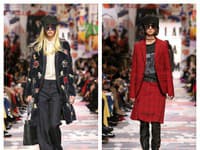 Na prehliadke Dior mala každá modelka baretku so šiltom