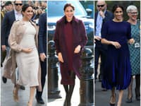 Inšpirujte sa zimnými farebnými kombináciami Meghan Markle