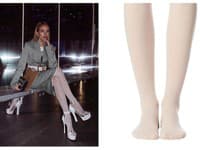 Look sebavedomej girl boss vám vedia dodať aj biele pančušk