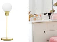 Lampa však môže byt dizajnovým doplnkom, ktorý zmení vaše beauty miestečko na unikátny jav