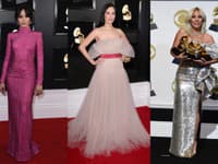 Odovzdávanie cien Grammy: Lady Gaga úchvatne elegantná, Camila Cabello sa leskla v róbe od Armaniho