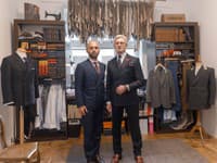 Erik Mucska, spolumajiteľ butiku s Miroslavom Paluchom, odborníkom na etiketu
