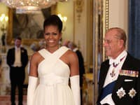 Vypracované paže bývalej prvej dámy USA Michelle Obama