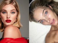 Elsa Hosk vyzerá bez make - upu ako anjel, je prekrásna