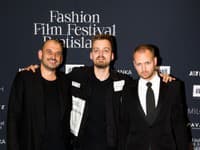 Producent Jozef Pavleye, režisér Rolan Wranik, producent Milosh Harajda