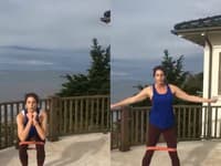 Niekedy je pre Cindy kardio skákanie na trampolíne, niekedy bežecký pás alebo beh samotný