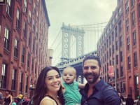 Okrem výletu do Disneylandu podnikla Eva so synčekom aj manželom výlet do New Yorku priamo na Manhattan