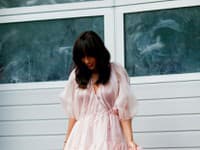 Lace pink je najbledším odtieňom ružovej