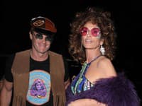 Ani Cindy Crawford s manželom sk nenechali ujsť halloweensku party