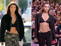 Dokonalá figúra je jednou z najväčších predností Belly Hadid