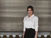 Victoria Beckham počas Fashion Weeku v Londýne