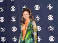 Pred 20 rokmi na prelome milénia zažiarila J Lo na odovzdávaní Grammy 2000 v odvážnom modeli šiat s rovnakou potlačou džungle