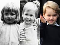 Princezná Diana, princ William, princ George - gény sa jednoducho poprieť nedajú