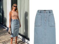 Denim sukňa je už klasikou, ktorá nesmie chýbať ani vo vašom šatníku