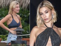 Hailey Bieber je ženou dvoch tvárí - prirodzenej a potom tej umelej
