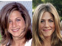 Jennifer Aniston vždy vyzerala skveele, ale tento vlasový styling a extrrémne tenké obočie je veľmi nevyšli