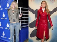 Blake Lively na začiatku kariéry a dnes