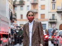 Olivia Palermo dokazuje, že ani s rúškom nestratíte štýl