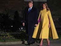 Melania sa snažila vystupovať dôstojne