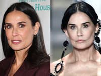Demi Moore sa zmenila na nepoznanie