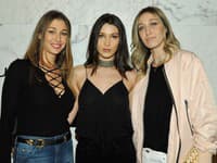Marielle, Bella a Alana Hadid ešte pred piatimi rokmi. Najvýraznejšou zmenou si prešla práve Bella