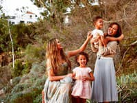 Chrissy Teigen so svojou najbližšou rodinkou