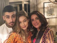 Modelka Gigi Hadid je nepochybne neodmysliteľnou súčasťou rodiny Malik