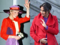 Meghan Markle si  osvojila módny štýl princeznej Diany