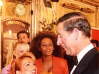 Geri na legendárne slávnom stretnutí s princom Charlesom