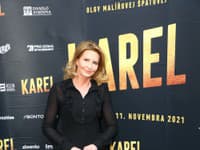 Manželka Karla Gottta a producentka filmu Karel, Ivana Gottová, prišla osobne na slávnostnú premiéru uviesť film