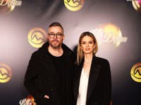 Stylistka Zuzana Kanisová, ktorá oblieka porotu a moderátorov Let's Dance s marketingovým a PR riaditeľom TV Markíza Michalom Borcom